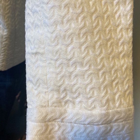 Pre-OWNED BANANA REPUBLIC WHITE SINGLE BREASTED JACKET - Picture 8 of 15